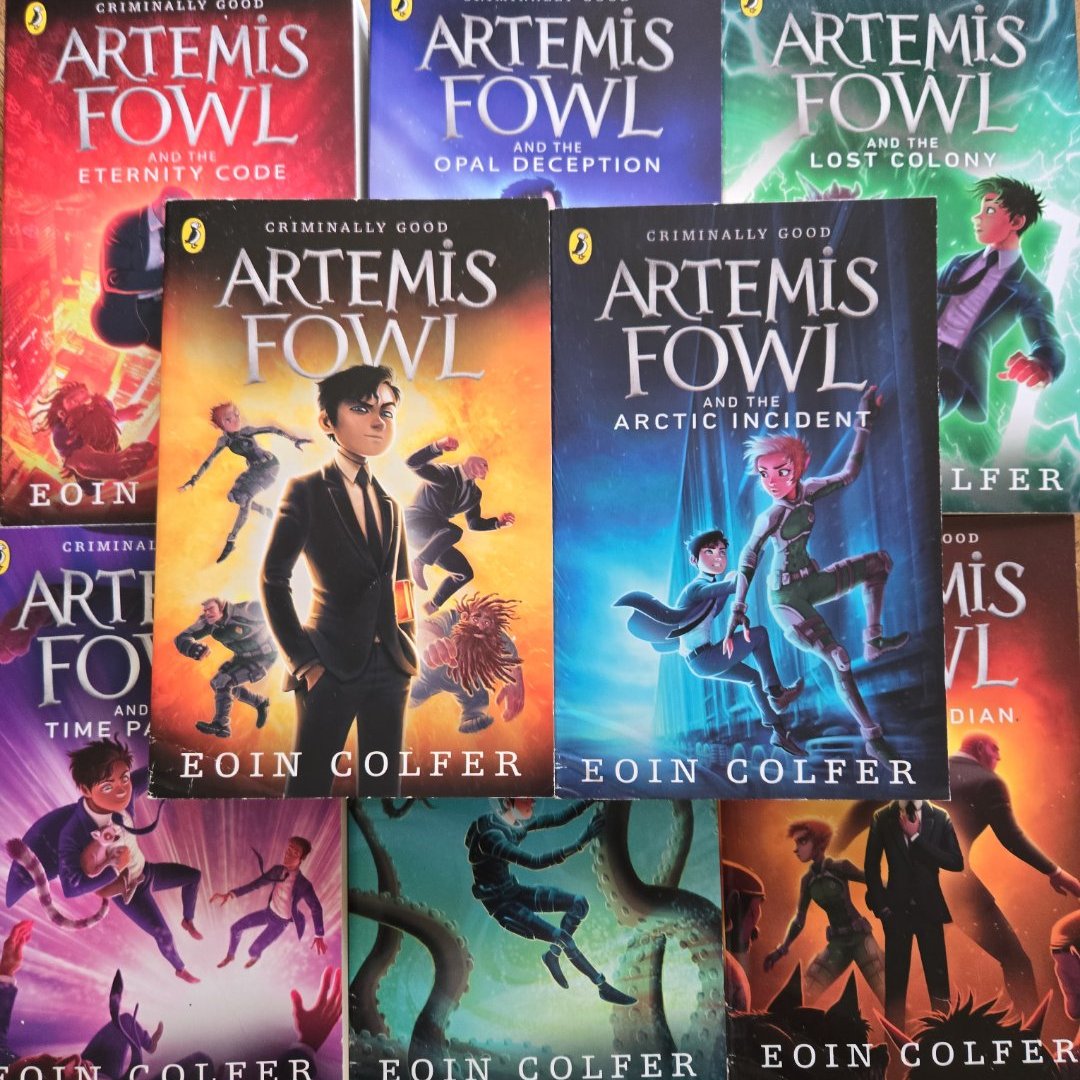 Eoin Colfer Artemis Fowl Series 8 Book Box Set