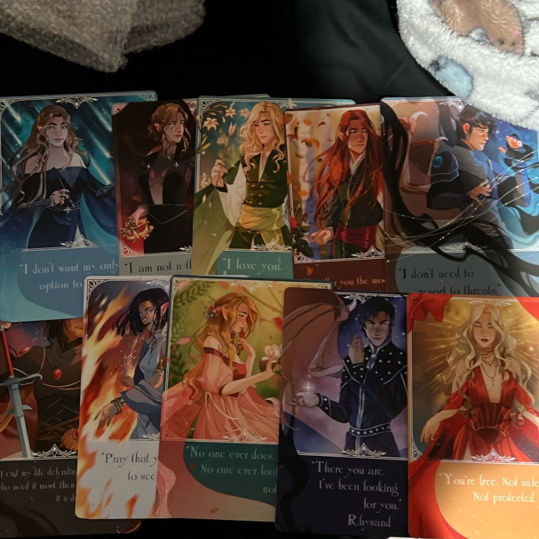 ACOTAR quote cards Dreamerwhale