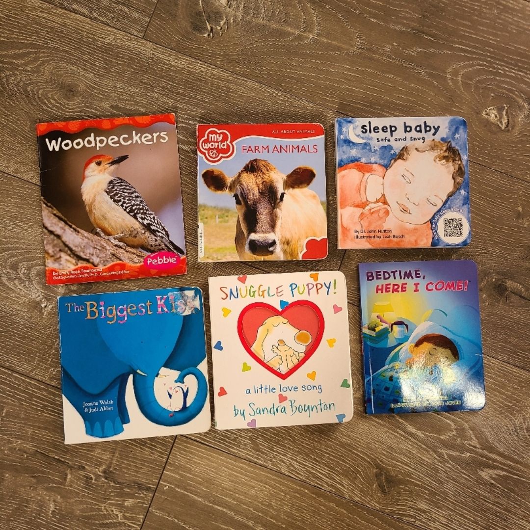 Book Bundle for Babies Toddlers Early Reading Nature Animal Books