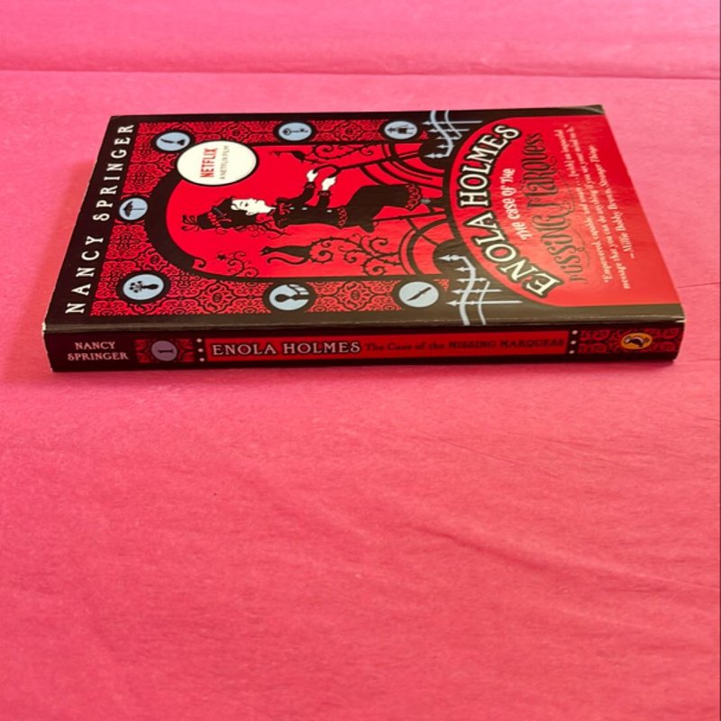 Enola Holmes: the Case of the Missing Marquess **LAST CHANCE**