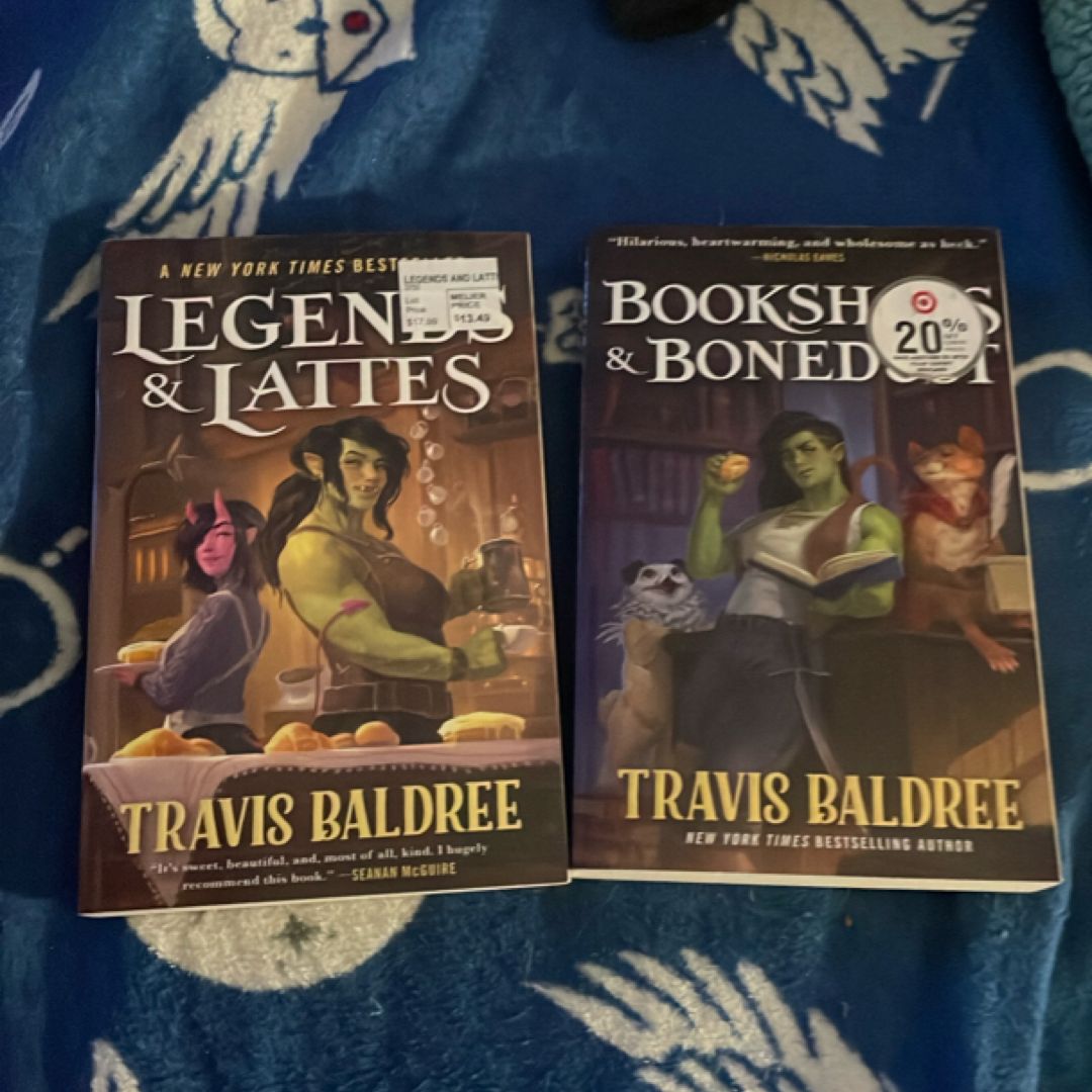 Legends & Lattes and Bookshops & Bonedust