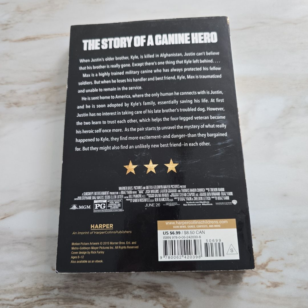 Max: Best Friend. Hero. Marine