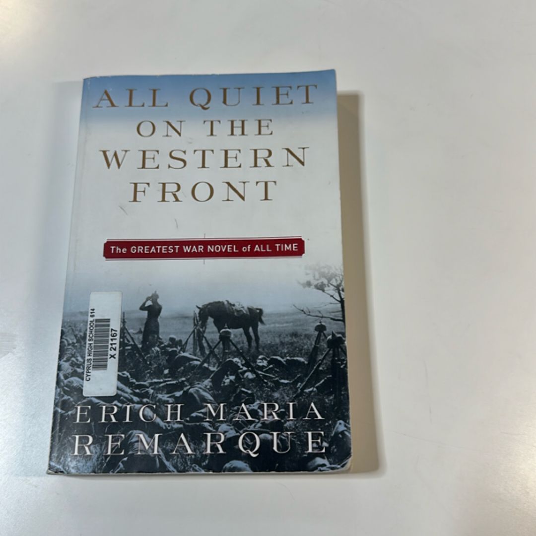 All Quiet on the Western Front
