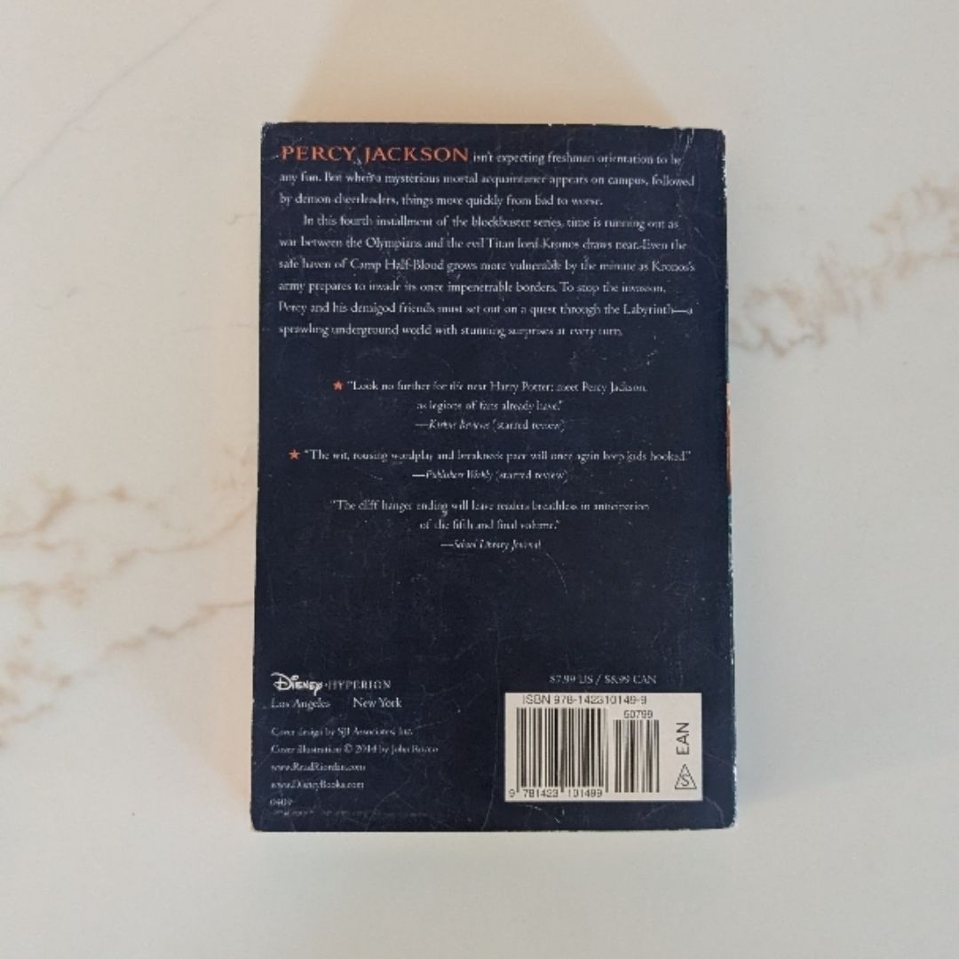 The Battle of the Labyrinth (Percy Jackson and the Olympians, Book Four)