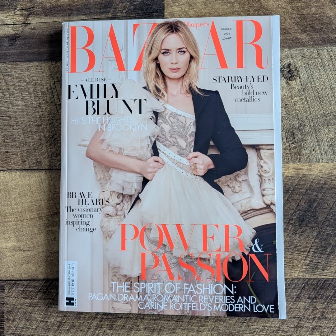 Harper's Bazaar March 2020 - Emily Blunt Feature