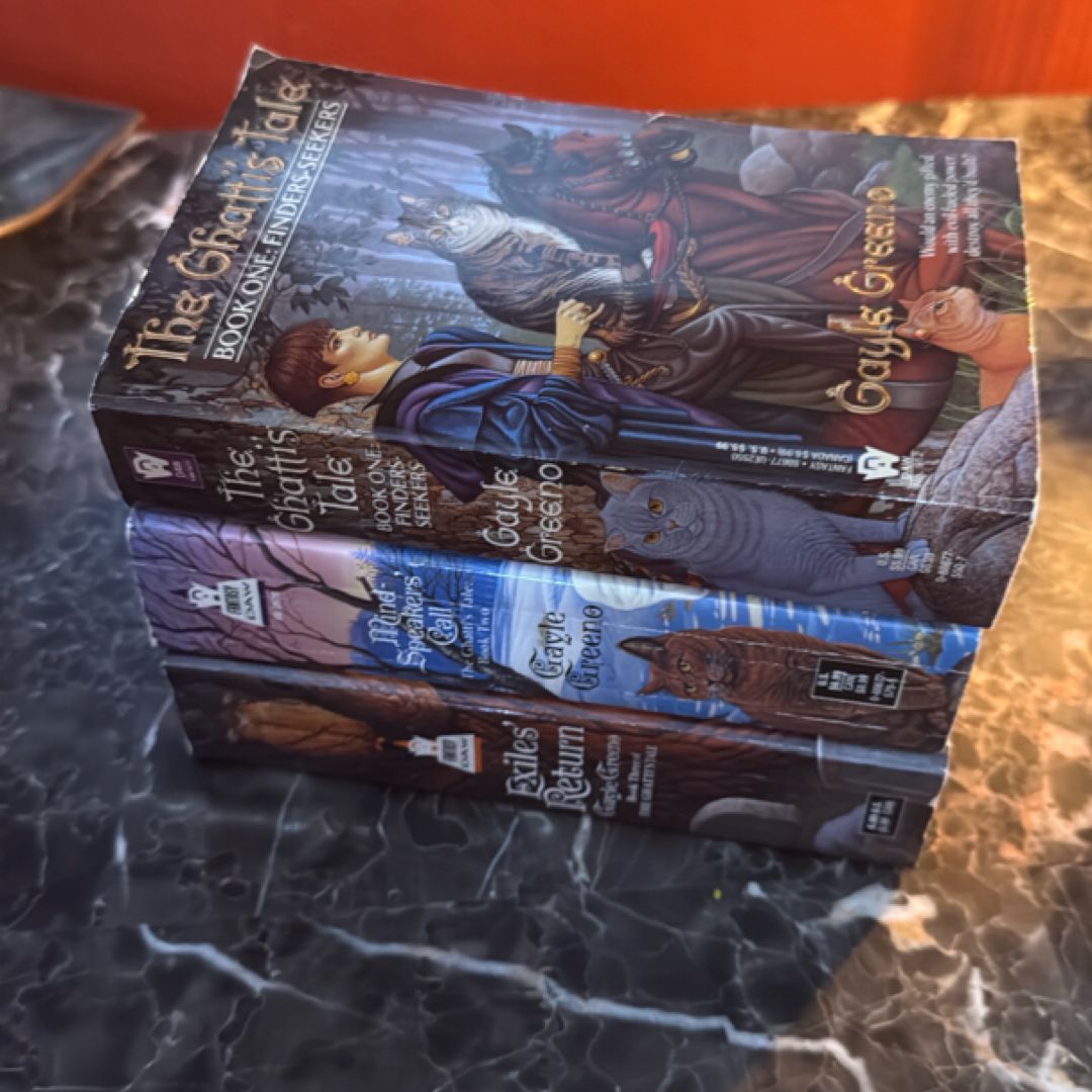 The Ghatti’s Tale Trilogy – Complete 3 Book Set by Gayle Greeno DAW Fantasy First Printings (1993–1995)