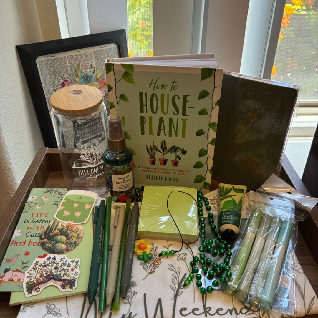 Plant/ Green Themed Book Box!  