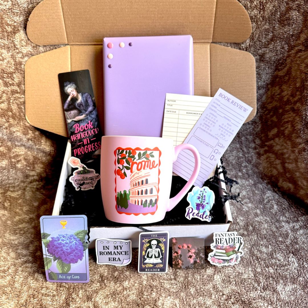 ROMANCE *themed* Blind Date with a Book Box