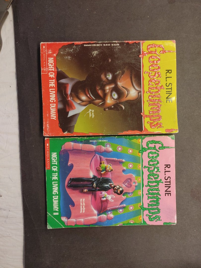 Goosebumps Night of the Living Dummy 1 and 2