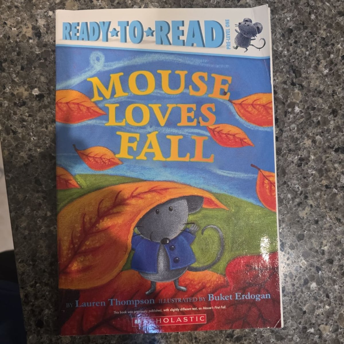 Mouse Loves Fall by Lauren Thompson