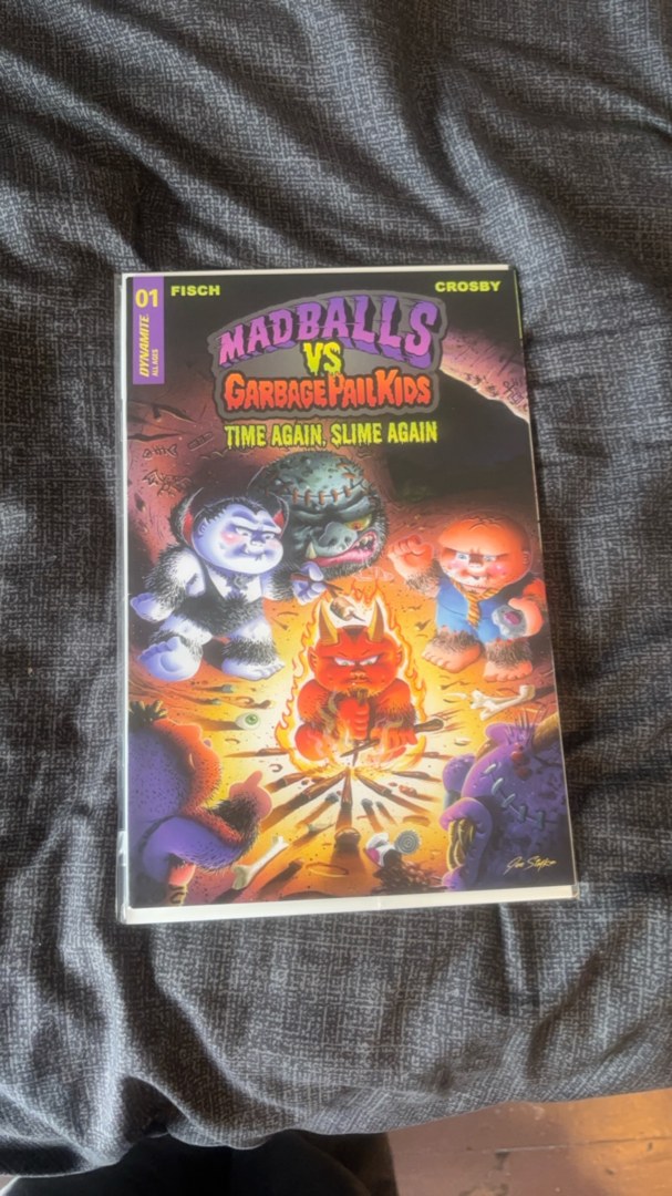 Madballs vs GPK Trashin Through Time #1 Cover A