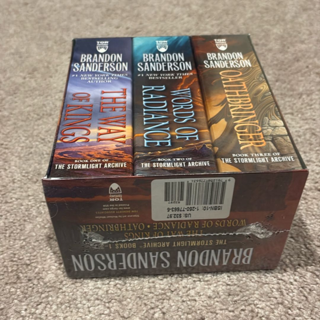 Stormlight Archive MM Boxed Set I, Books 1-3