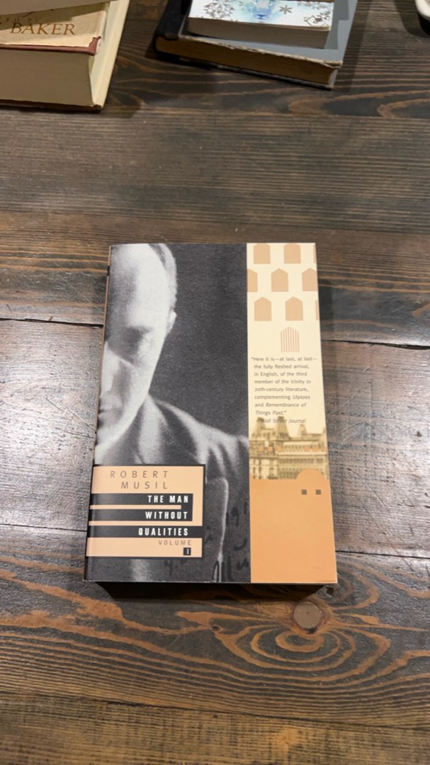 The Man Without Qualities, Vol. 1