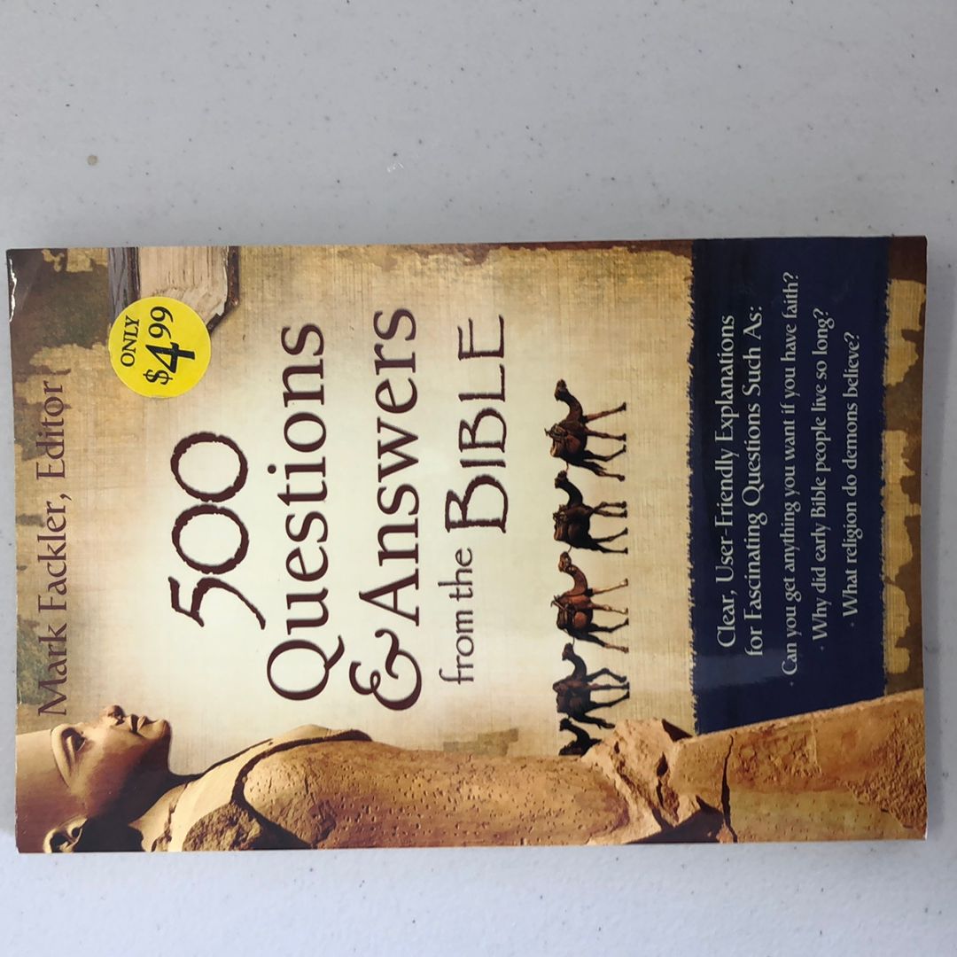 500 Questions and Answers from the Bible