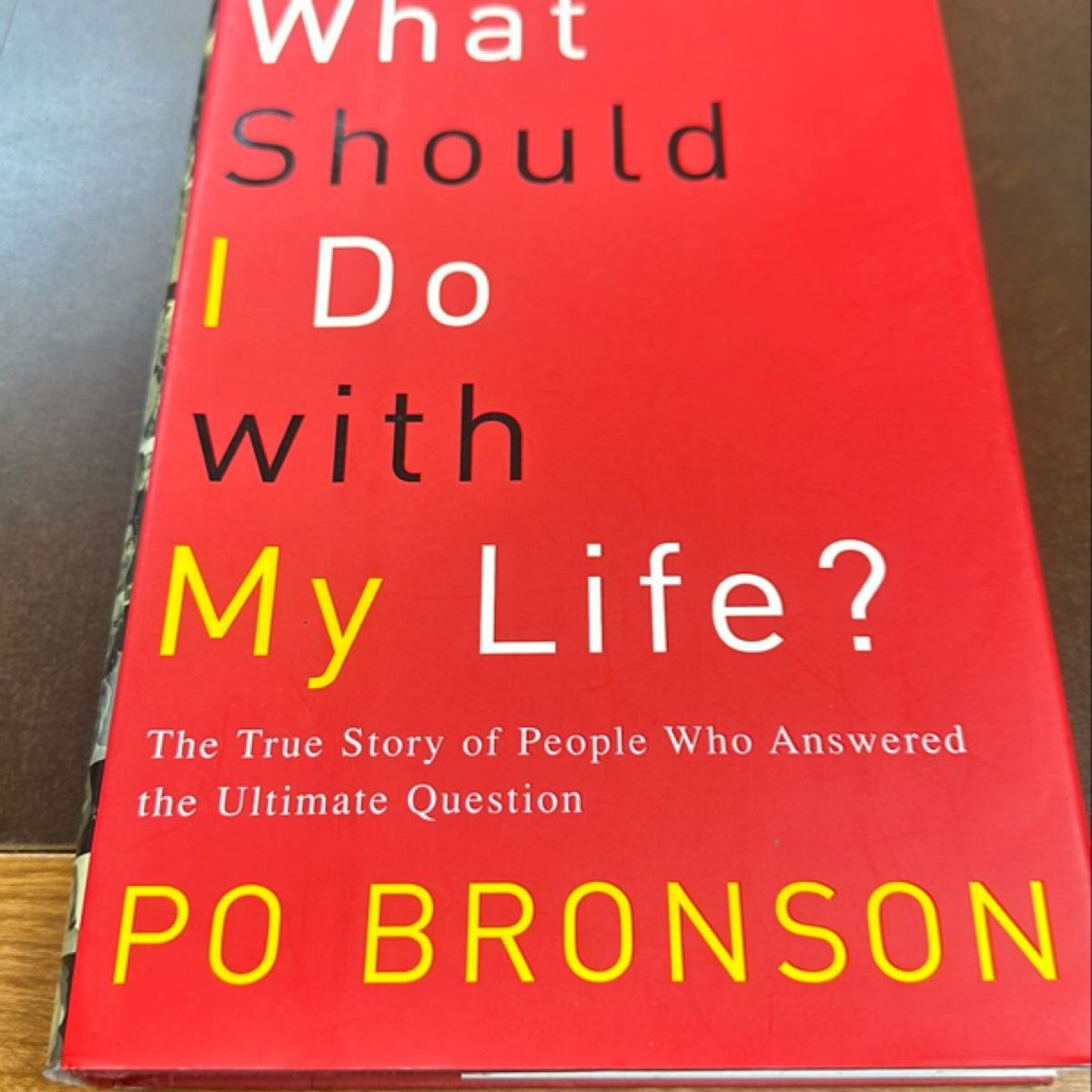 What Should I Do with My Life? by Po Bronson