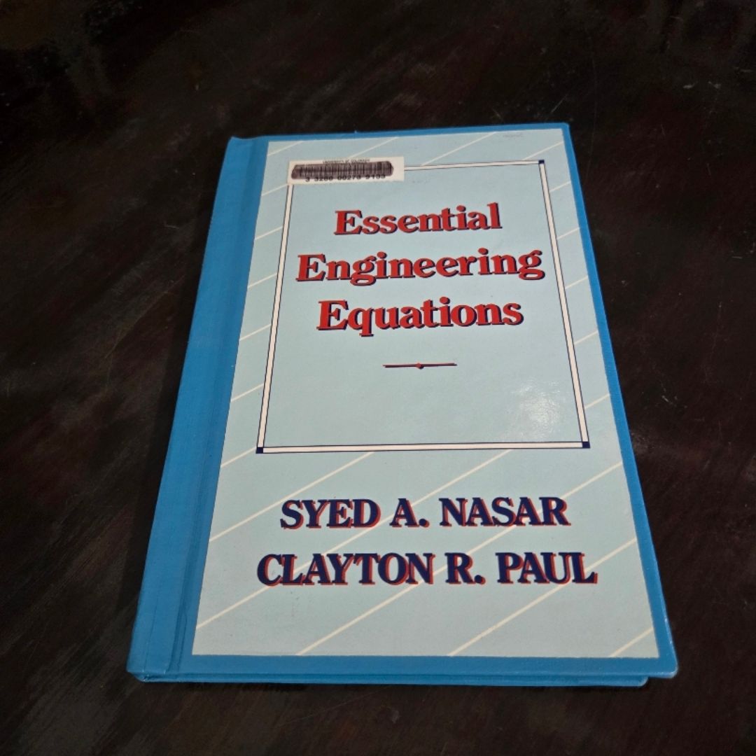 Essential Engineering Equations