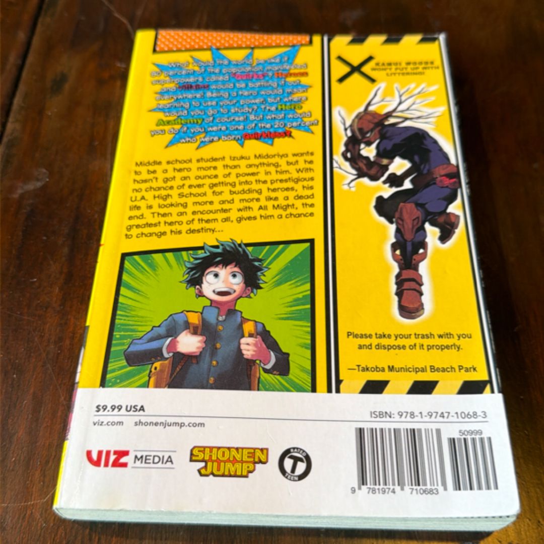 My Hero Academia, Vol. 1