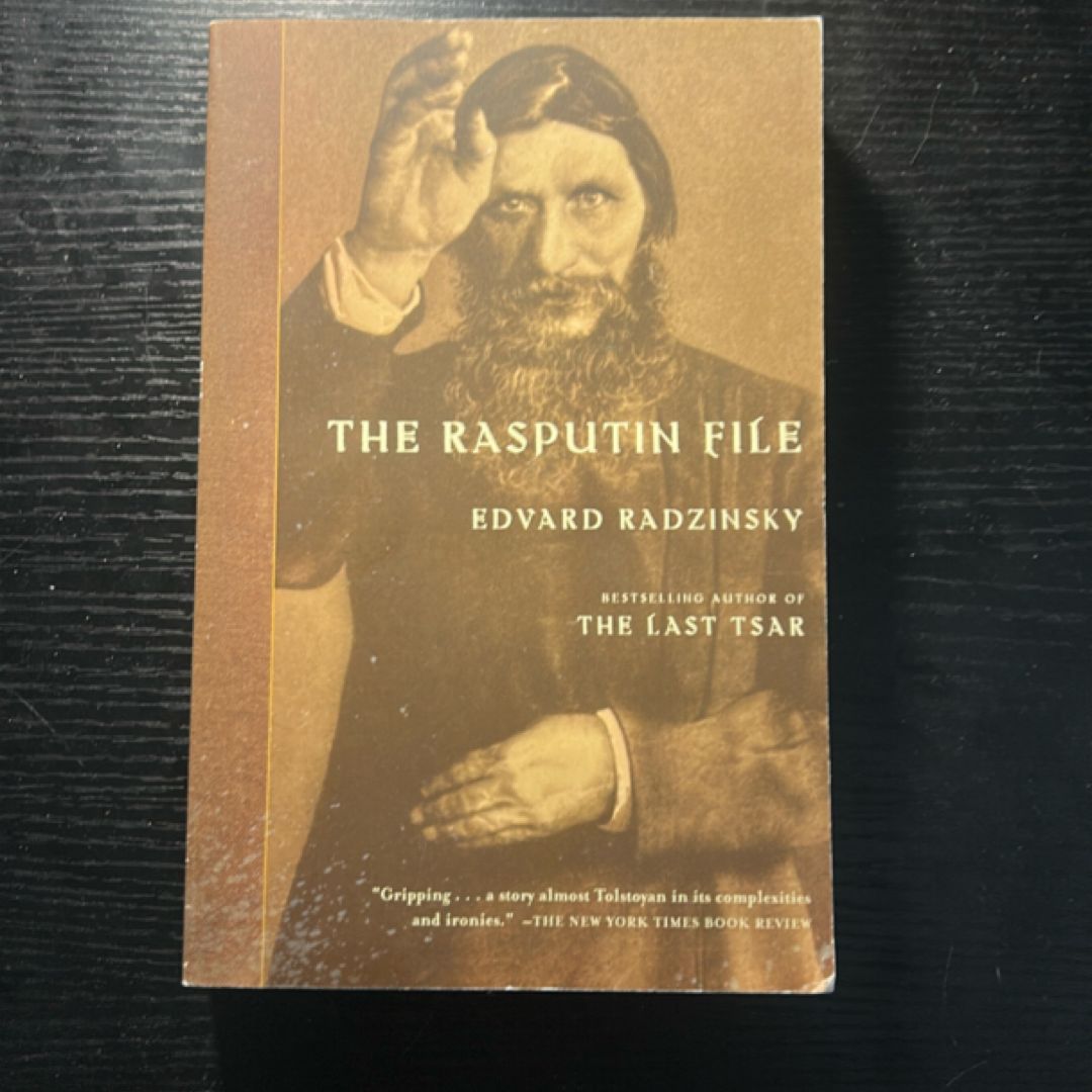 The Rasputin File by Edvard Radzinsky