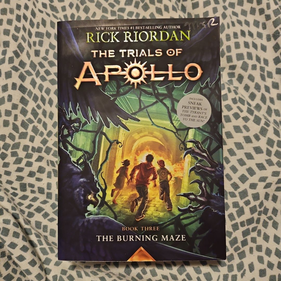 The Burning Maze (Trials of Apollo, Book Three)