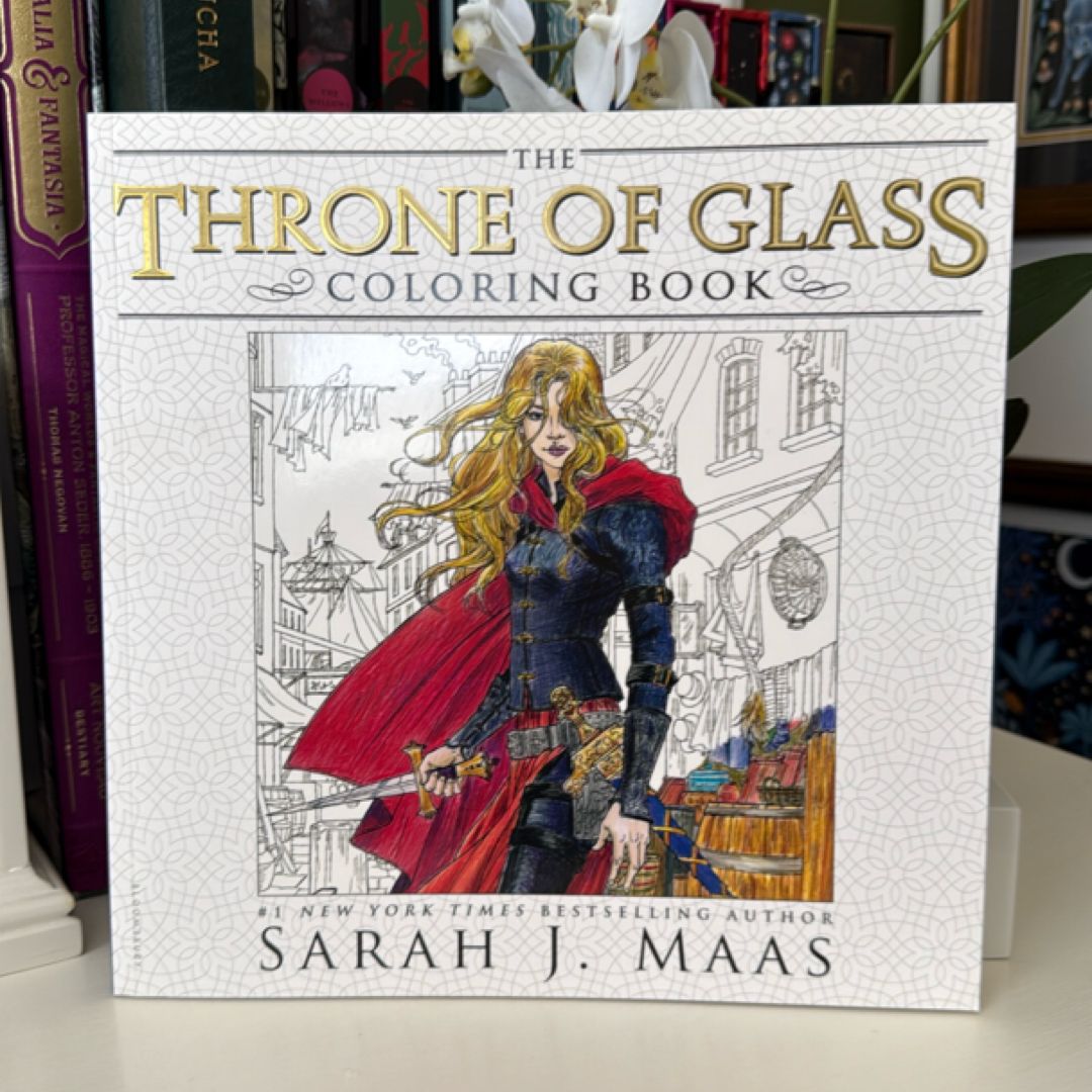 The Throne of Glass Coloring Book