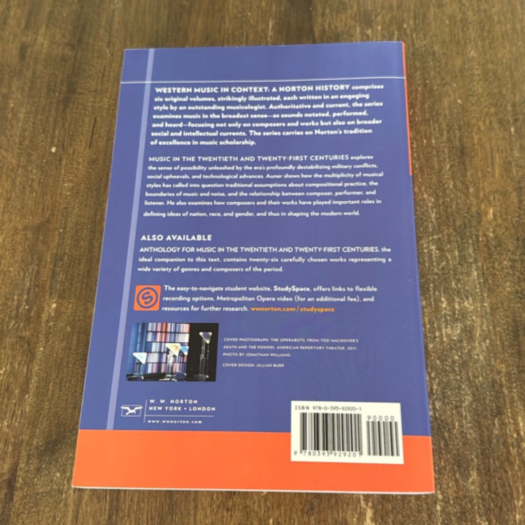 Music in the Twentieth and Twenty-First Centuries