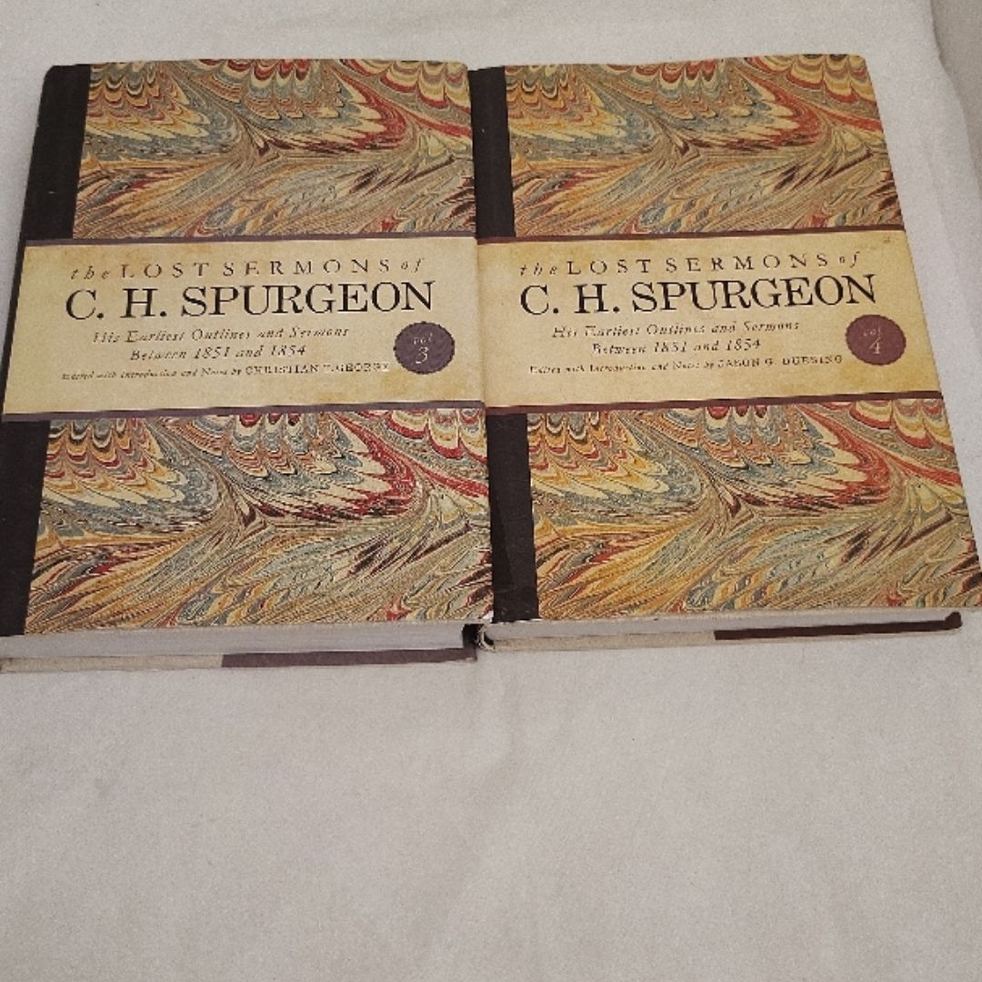 C.H. Spurgeon Lost Sermons Vol 1 & 2 Hardcover Set B&H Academic Christian