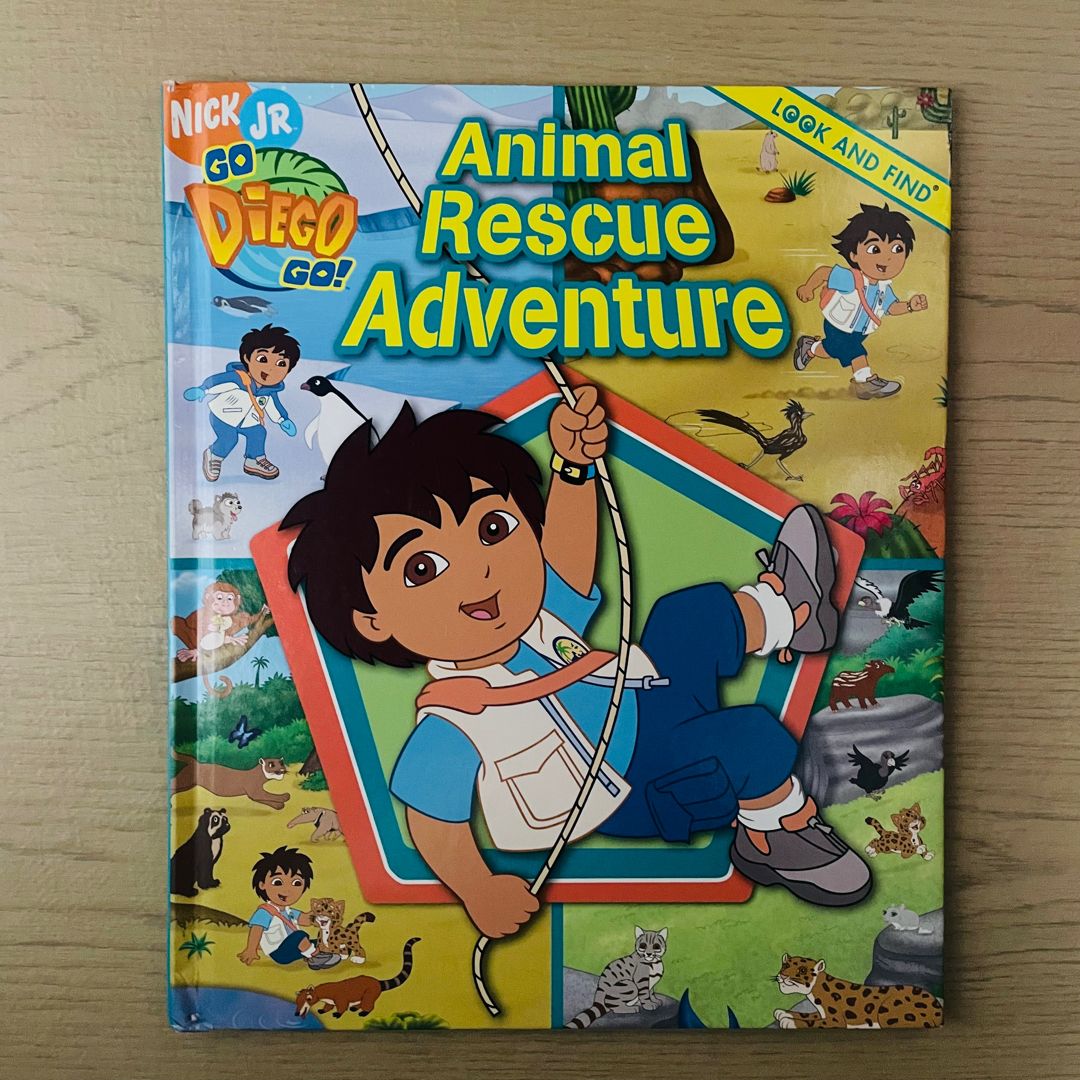 Nick Jr Go Diego Go!: Animal Rescue Adventure Look and Find