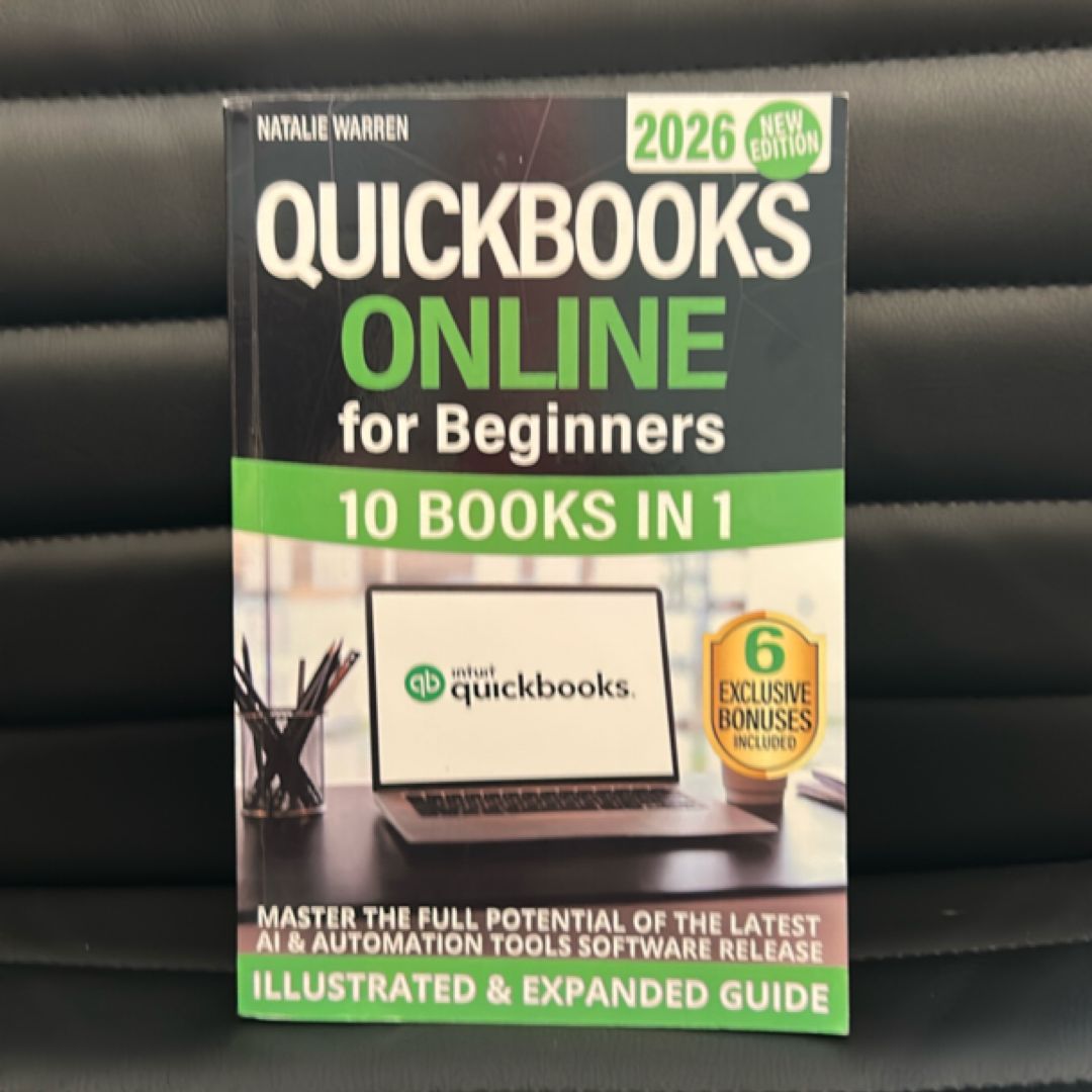 QuickBooks Online for Beginners 2026 New Edition
