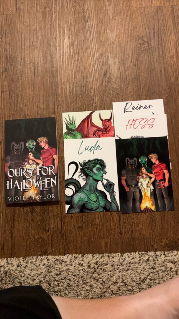 Ours for Halloween *signed by author*