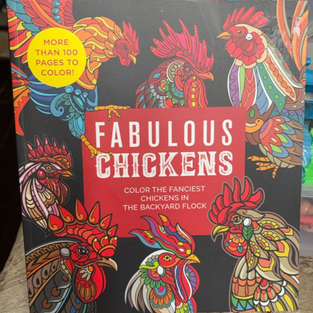 Fabulous chickens, coloring book