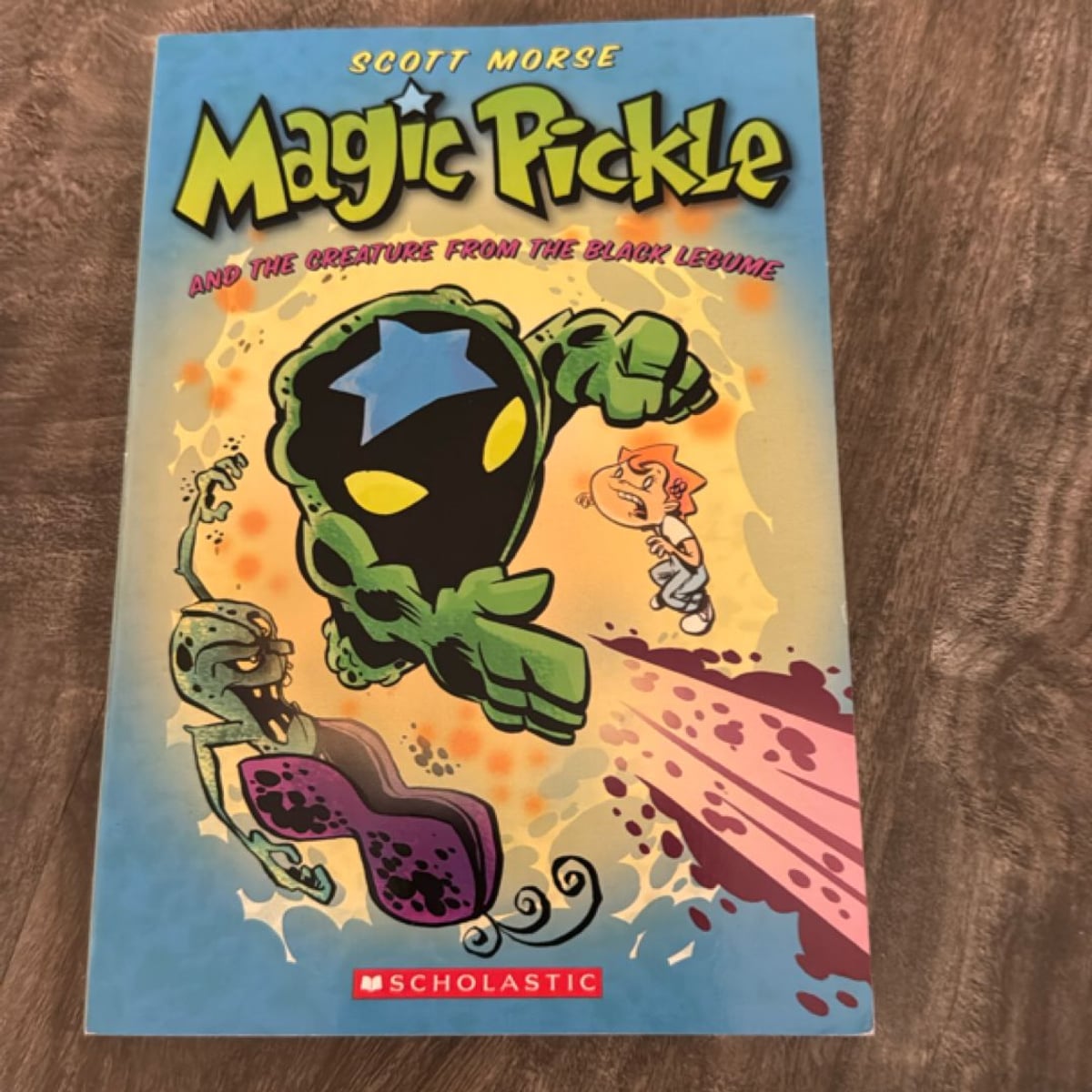 Magic Pickle and the Creature from the Black Legume by Scott Morse