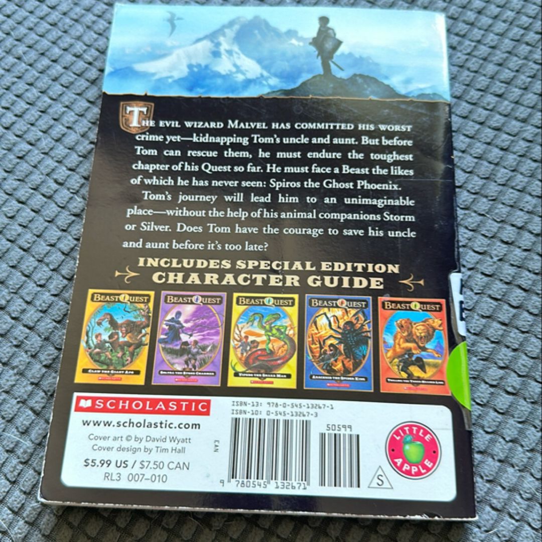 Beast Quest: Spiros, the Ghost Phoenix