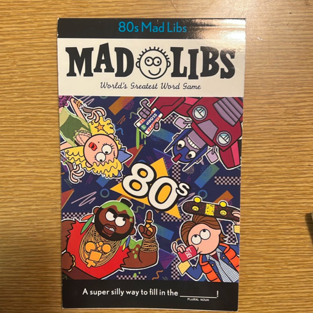 80s Mad Libs