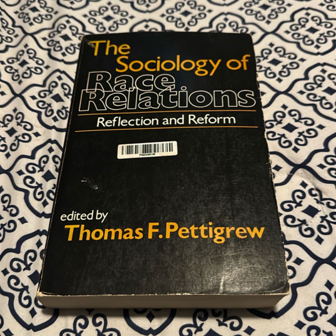 The Sociology of Race Relations