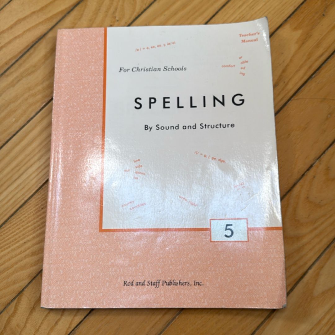 Spelling by Sound and Structure