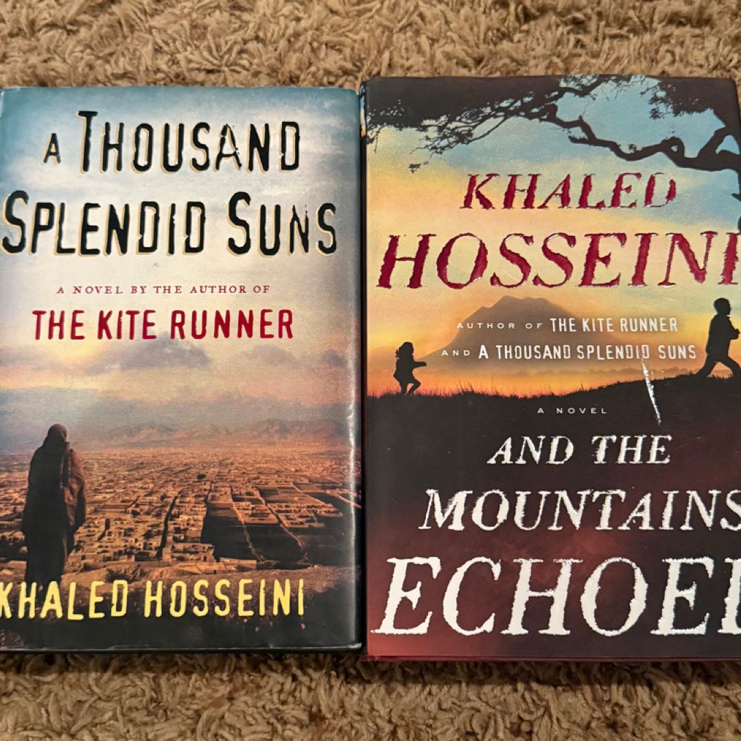 Lot of 2: A Thousand Splendid Suns; The Mountains Echoed