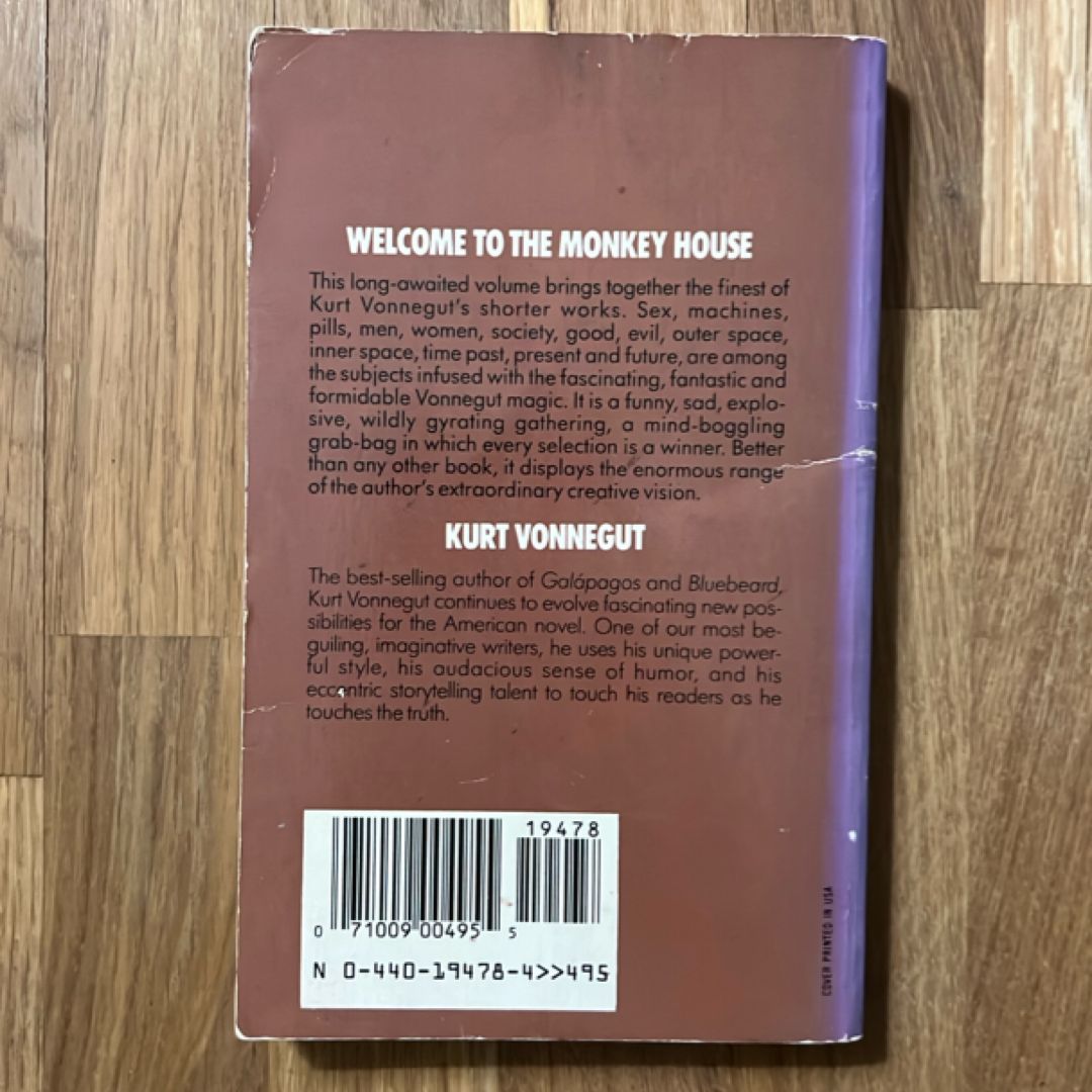 Welcome to the Monkey House by Kurt Vonnegut, Paperback | Pangobooks