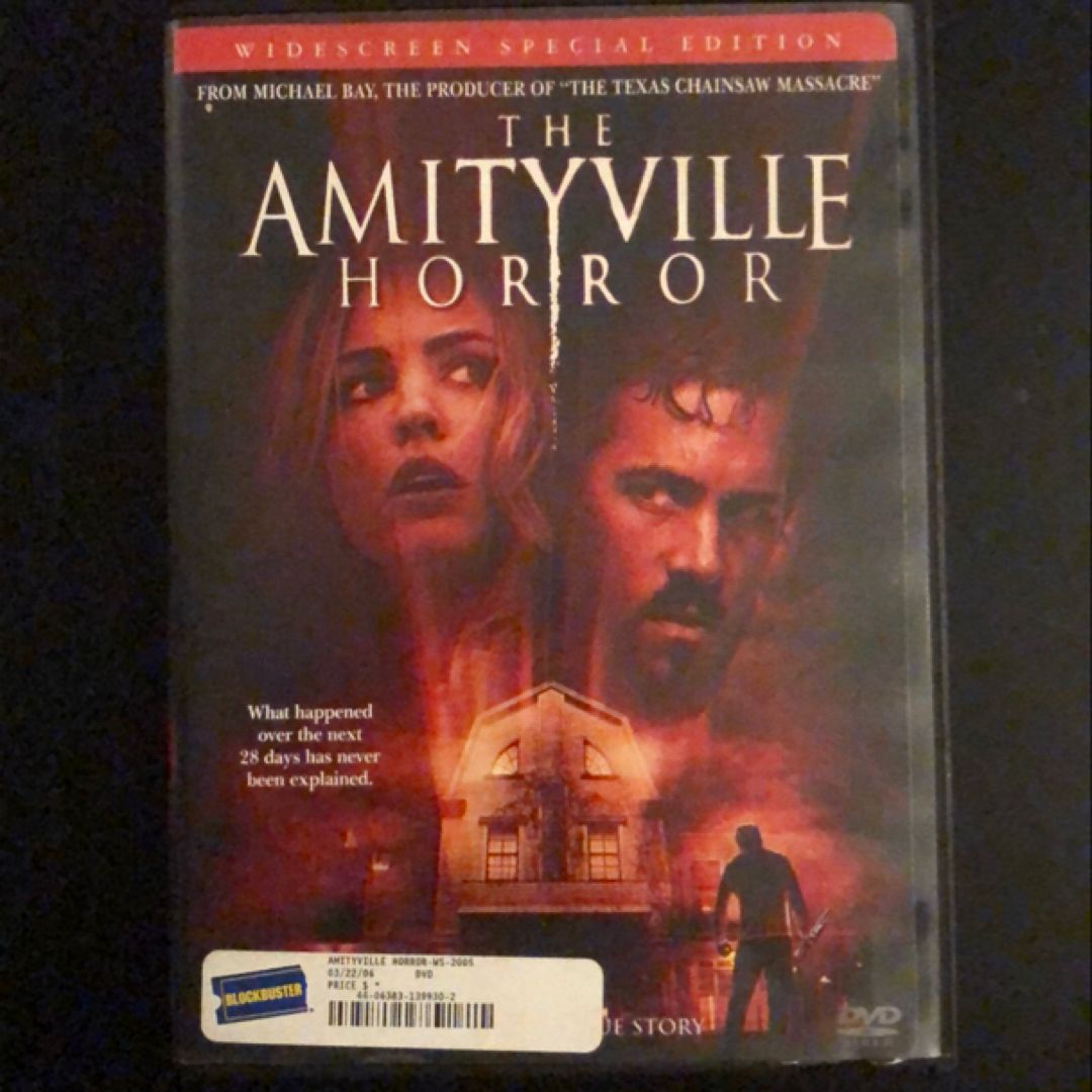 DVD  -  The Amityville Horror   -  DVD