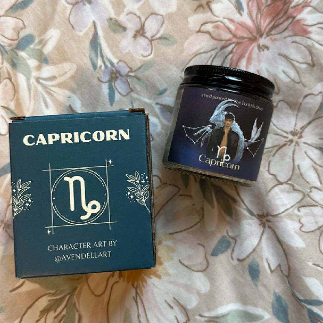 Capricorn Bookish Box Candle