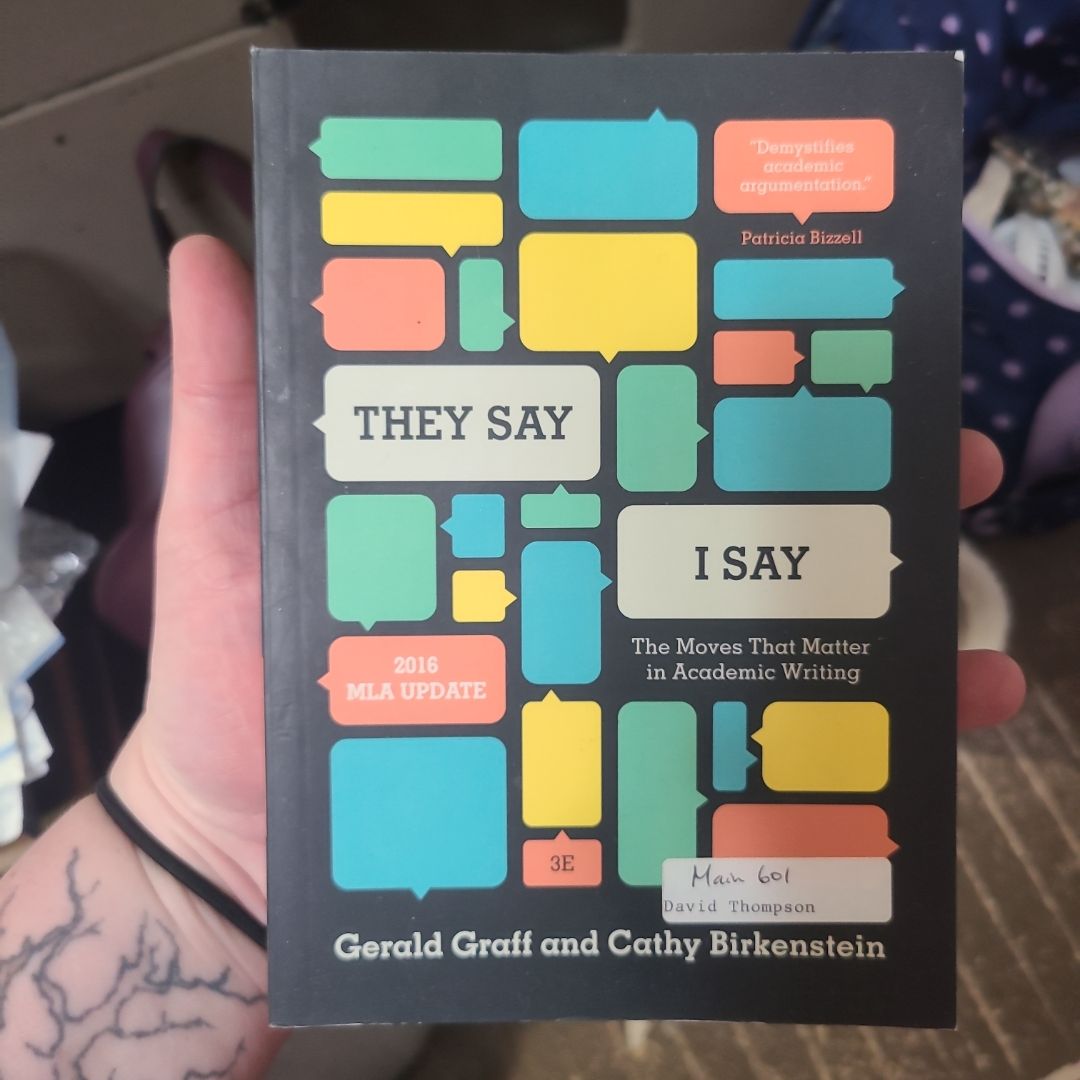 They Say / I Say
