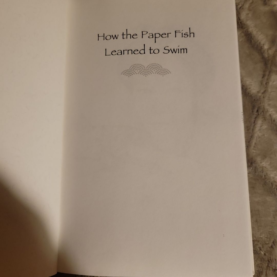 How the Paper Fish Learned to Swim