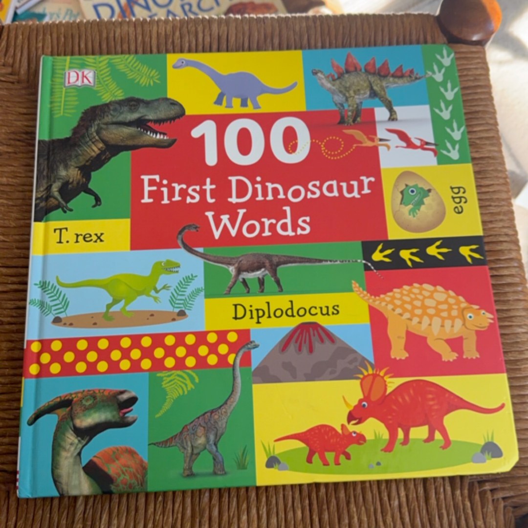 100 First Dinosaur Words