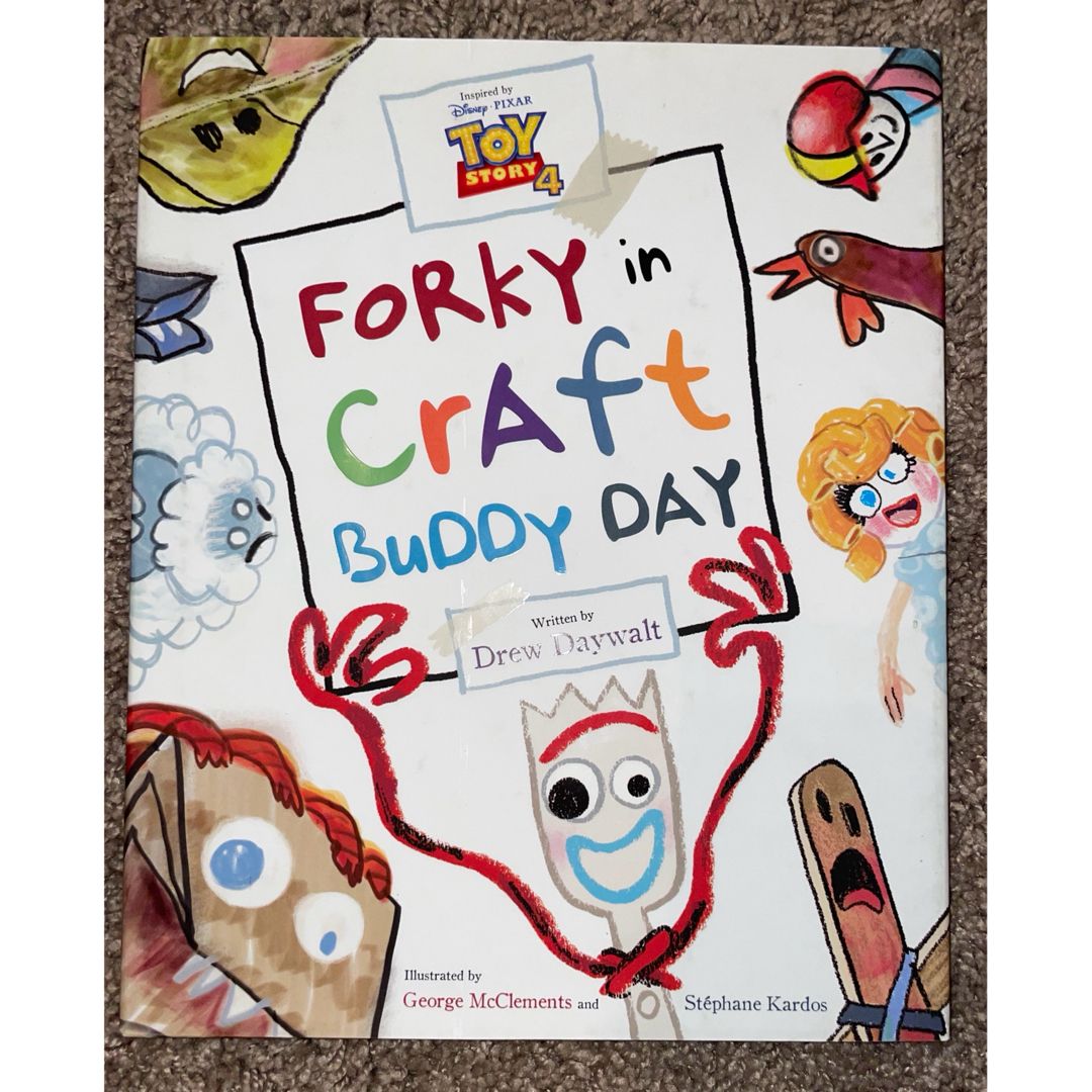 Forky in Craft Buddy Day