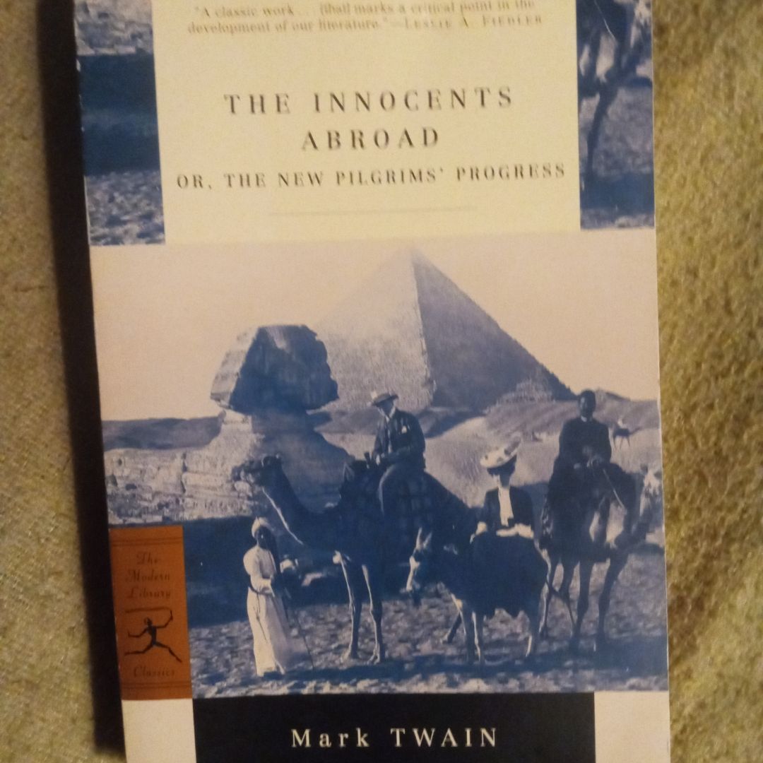 The Innocents Abroad, or, The New Pilgrims' Progress