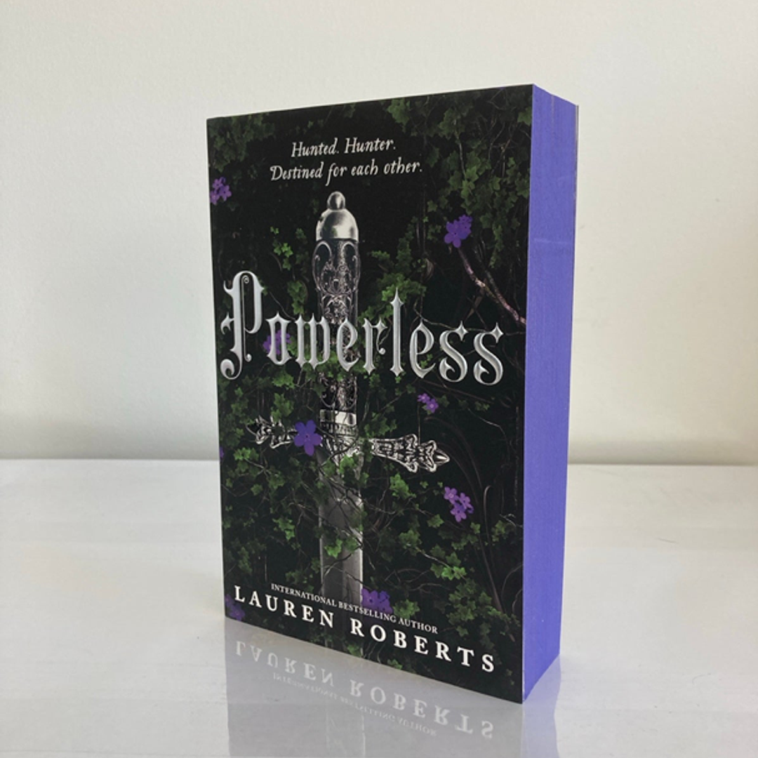 Powerless Waterstones Exclusive Edition Sprayed Edges by Lauren