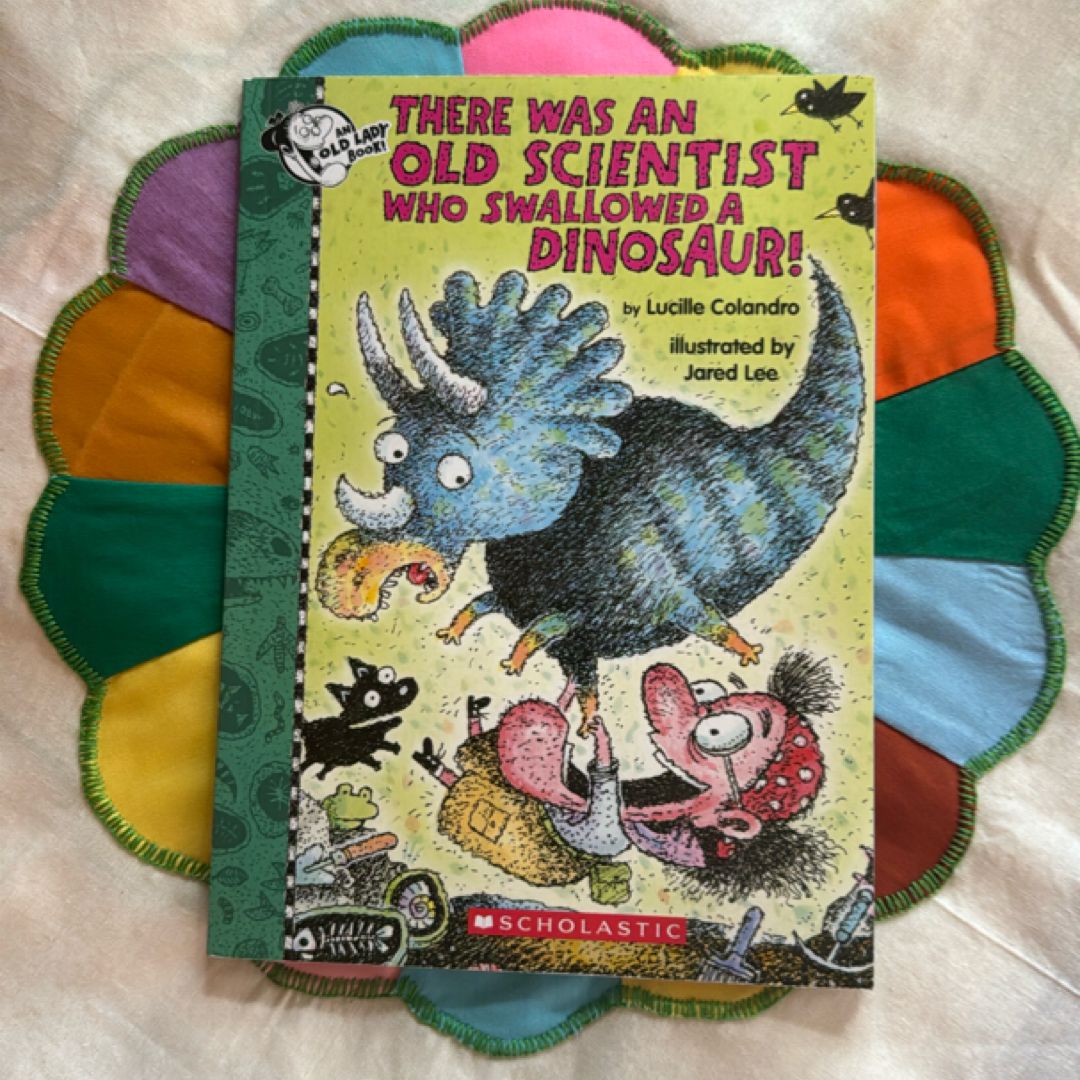 There was an old scientist who swallowed a dinosaur