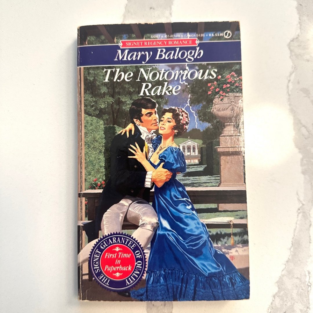 The Notorious Rake - Signet Regency 1st Edition 1st Printing (1992)