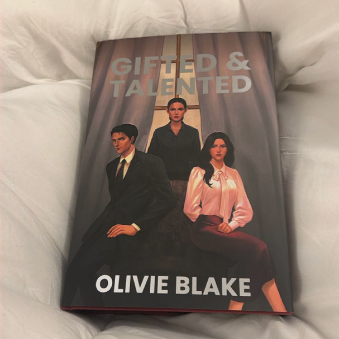 OwlCrate Exclusive Gifted and Talented – Olivie Blake Special Edition Hardcover | Brand New