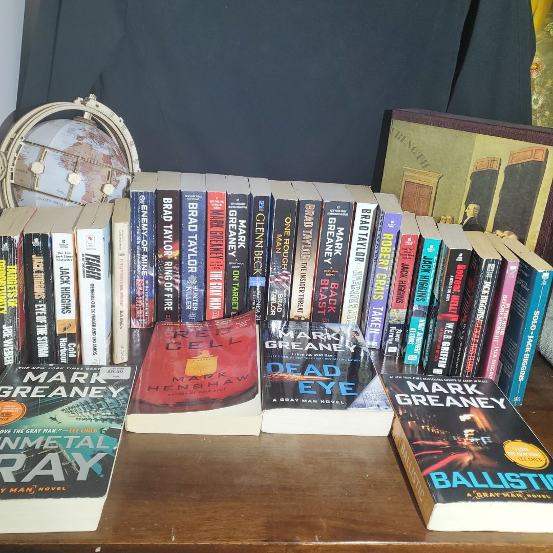 26 Action, Adventure, Espionage, Suspense Novels