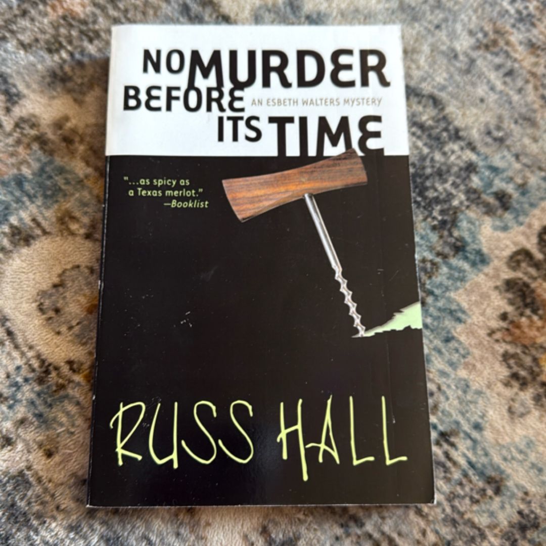 No Murder Before Its Time